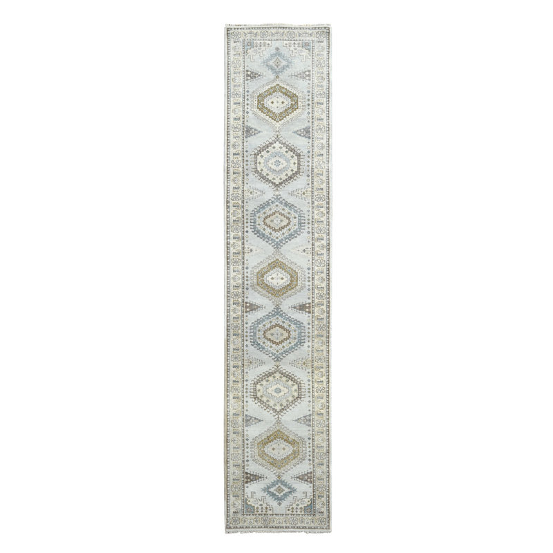 Zimmie One-of-a-Kind 2'8" X 14'1" New Age Runner Wool Area Rug