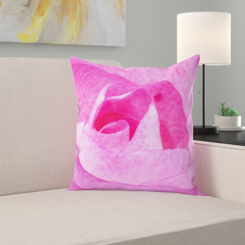 Coussin rose