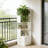 5-Tier Display Shelf,L-Shaped Bookcase,Corner Storage Bookcase