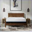 Matelas pour grand lit en mousse à mémoire de forme infusée de cuivre 14 pouces | Blanc cassé et gris clair | Mousse-1588089736