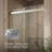 Levity Plus Less Sliding Shower Door, 81-5/8 In. H X 44-5/8 - 47-5/8 In. W, With 3/8 In.-Thick Crystal Clear Glass-71812641