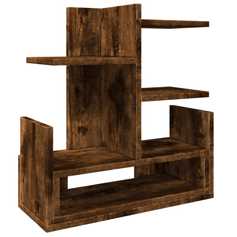 Manufactured Wood Desk Organizer, Smoked Oak