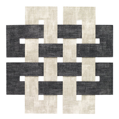 Celtic Vinyl Geometric Woven Placemat