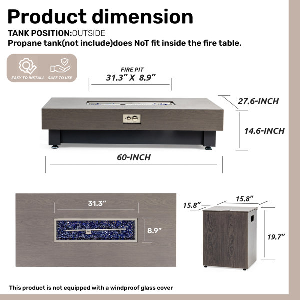 Dimensions du produit