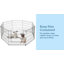 PETMAKER Indoor/Outdoor Foldable Dog Playpen-33763015-126517241