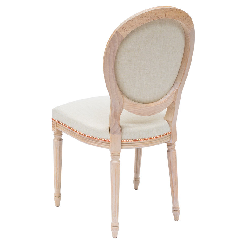 Ehrhardt 48cm H Linen Upholstered Accent in Beige
