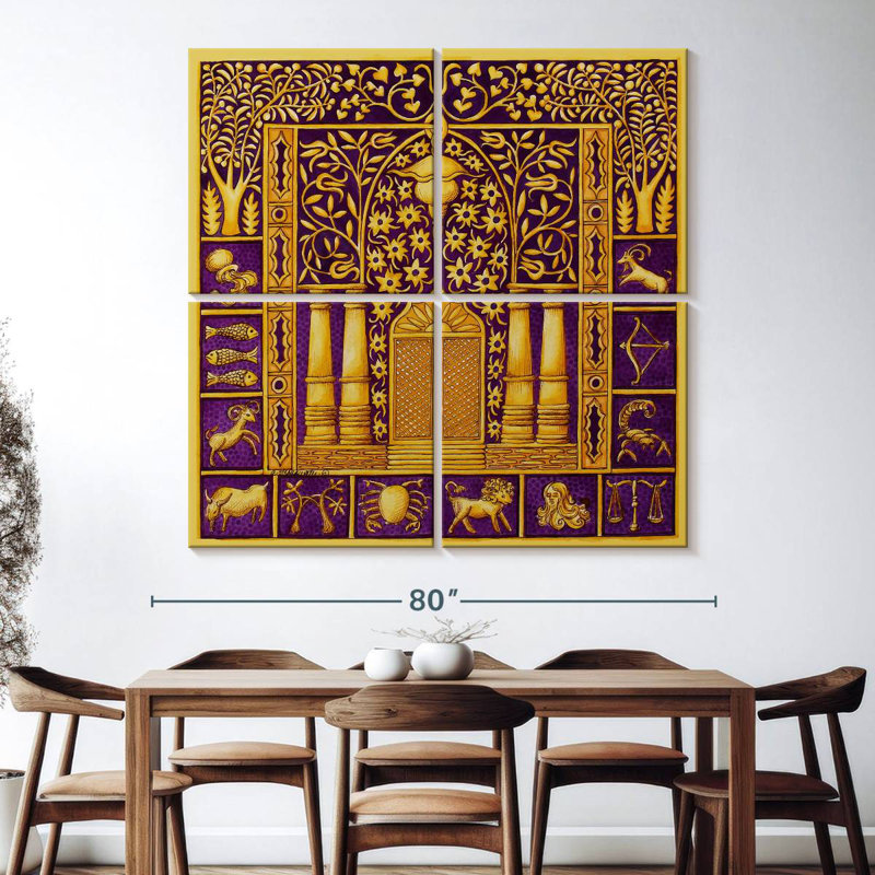 Synagogue de l'Année juive Adella, H 74 po x l 74 po