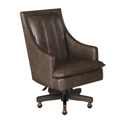 Fauteuil de direction en cuir véritable Frentz