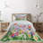 Flower Farmhouse / Country Polyester Coverlet-1967378762
