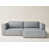 Light Grey Polyester/Velvet