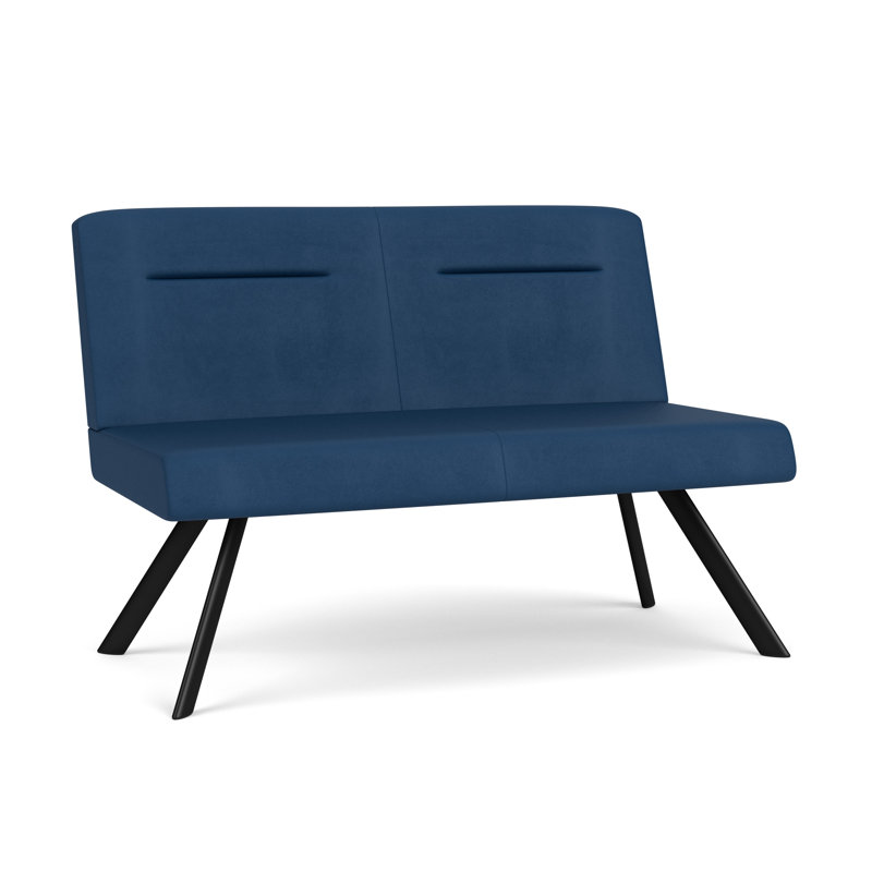 Causeuse Willow, Noir, Patriot Plus Blue Ridge, Yes
