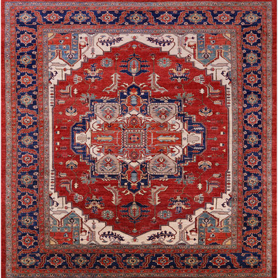 Tapis de style oriental rouge