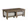 NESTING COFFEE TBL W/2 OTTOMANS - PACKAGE