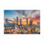 «Atlanta Daytime Skyline», toile d'art à couper le souffle, paysage urbain époustouflant