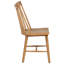 Chaise d'appoint en bois massif