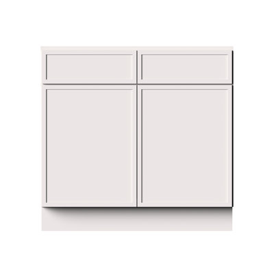 Armoire de cuisine standard l 36 po x P 24 po x H 34,5 po prête à assembler Casainc