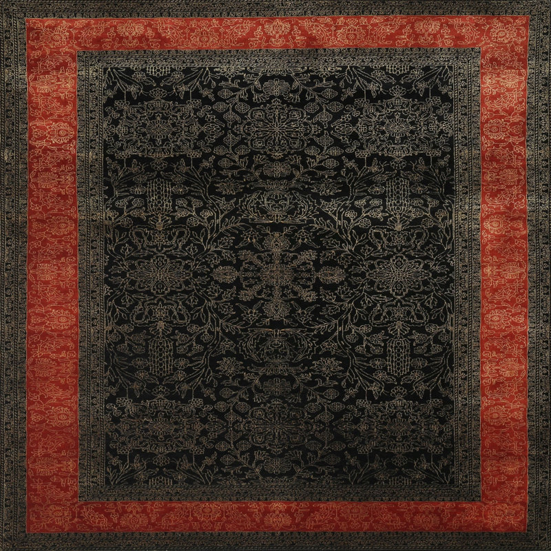 Mannheim Oriental Indoor Rug, Round 7'