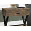 Table d'appoint polyvalente pour le côté, la fin, la table de chevet avec tiroir de rangement, idéale pour le salon, la chambre à coucher et les espaces contemporains