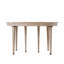 Composition Mahogany Wood Dining Table