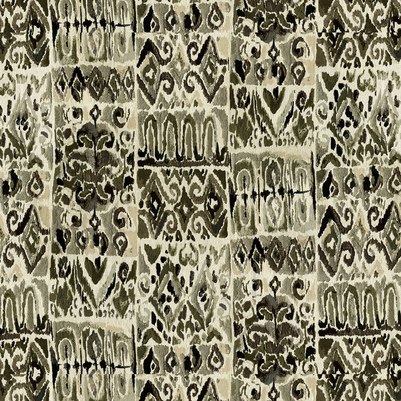 Tissu jacquard Abbeyshea Dance, Charbon
