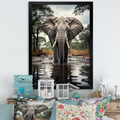 Bellatti " Elephant Majestic Reflections "