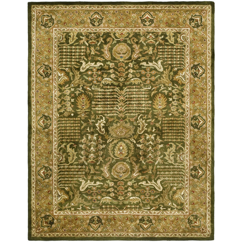 Alger Hand Tufted Wool Oriental Rug, Rectangle 7'6" x 9'6"