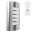 Chiswick Silver Outdoor Bulkhead Light-29183002-29183005