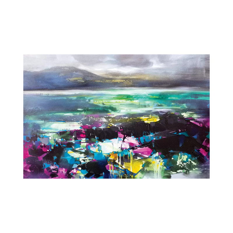 Harris Greens I by Scott Naismith - Wrapped Canvas Painting, 66.04 cm H x 45.72 cm W x 1.91 cm D