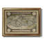 Carte du monde antique embelli - cadre photo, impression sur toile-1112850461
