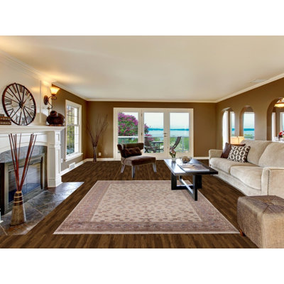 Tapis traditionnel floral All-Over 7 x 10
