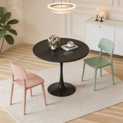 Modern Round Dining Table, Kitchen Dining Room Furniture, Coffee Table, Living Room Table