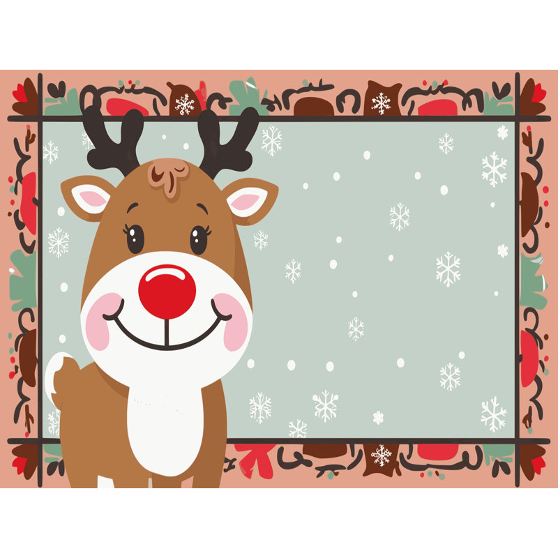 Tapis de Noël, Rectangle 6 pi x 9 pi