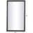 Metal Wall Mirror with Beaded Detailing-72058574
