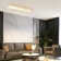 1 - Light 39.37" Rectangle Crystal LED Dimmable Flush Mount