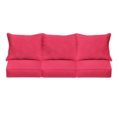 Coussin de siège/dossier sunbrella intérieur/extérieur profond
