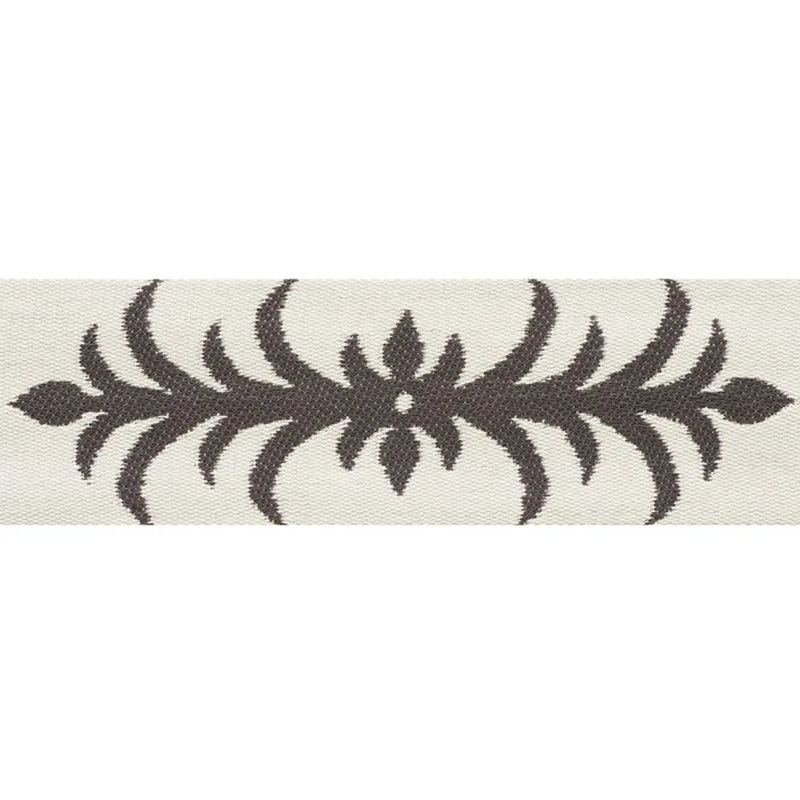 Schumacher x Celerie Kemble Acanthus Tape, Basalt