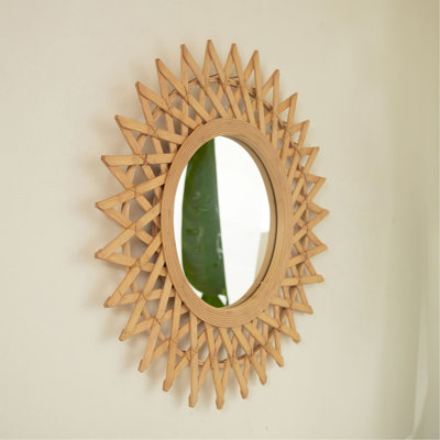Wall-Mounted Decorative Mirror, Suitable For Bathroom, Bedroom, Living Room, Entryway, Etc.