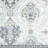 Town & Country Everyday Avani Medallion Everwash Washable Non-Slip Backing Area Rug Gray-91338325