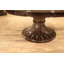Round Mahogany Wood Dining Table