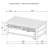 Sutter Distressed Java 2-Drawer Rectangular Coffee Table