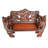 Two Bears Holding Bench