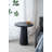 Round Side Table With Pedestal Base