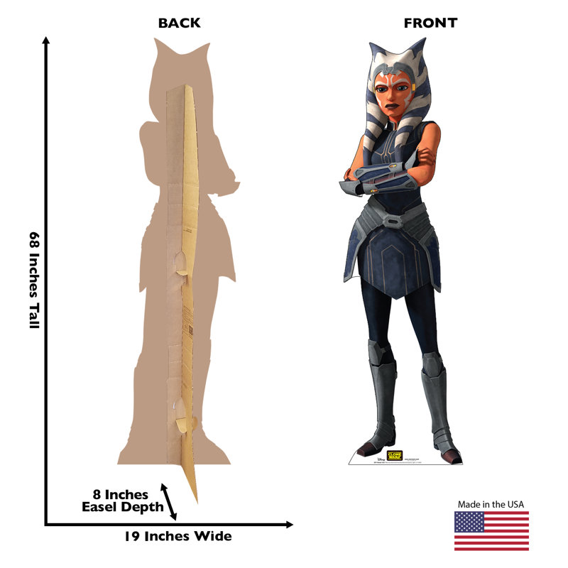 Ahsoka Tano Life-Size Cardboard Standup Decor