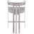 Emmeke Upholstered Counter Stool with Metal Frame-935295591
