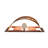 Rustic Lodge Bronze Flush Mounted Sconce-16183280