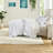 Premium Bedding Sets Microfiber Comforter White Floral Design