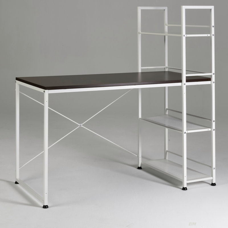 Reversible Smart Workstation Wooden Desk