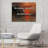 Artsy Quote "We kill time; time buries us." By Machado de Assis Gallery Wrapped Canvas