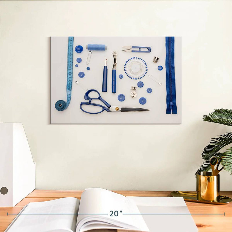 Senne Sewing Set, 8" H x 12" W
