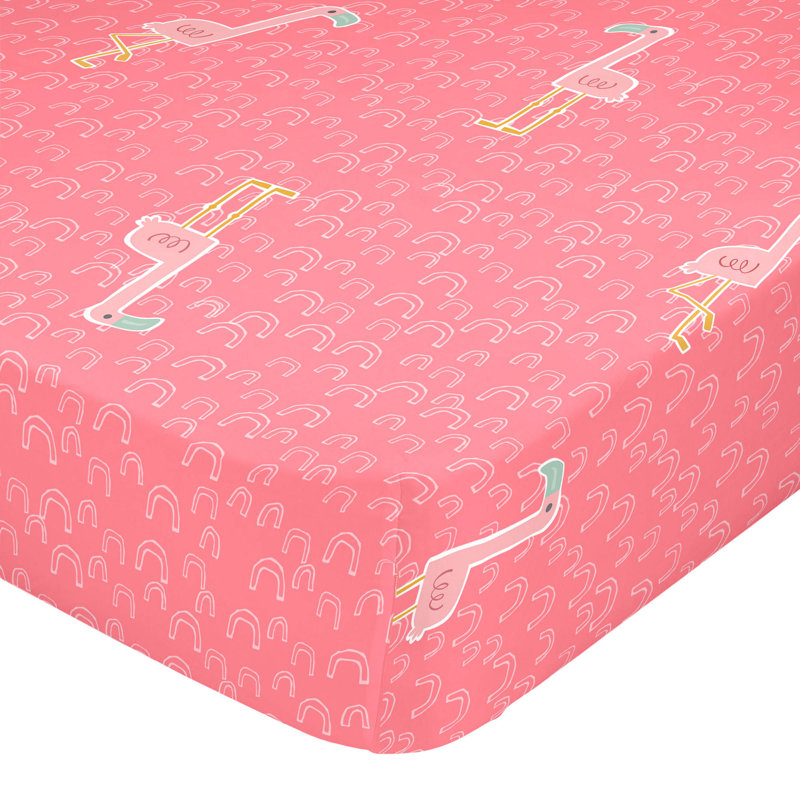 Dejong 100% Cotton Percale Fitted Sheet